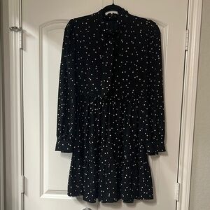 Kate Spade Black Long Sleeve Dress